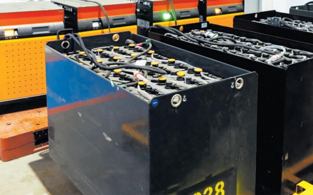 Venta y alquiler de baterias y cargadores industriales en Sevilla - Navagran
